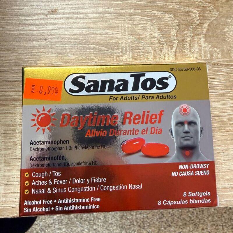 SanaTos Alivio Durante el Dia 